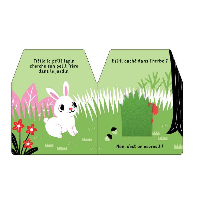 Livre Cache-cache petit lapin - Nathan Jeunesse