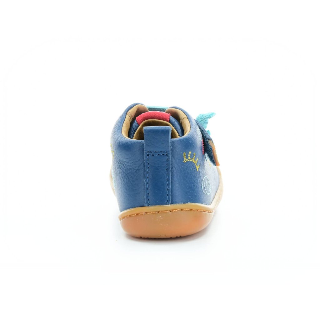 Camper Peu Sella Marlo (Surreal) / Path Miel  (80153-086 First Walkers) blaue Mid Cut Barfußschuhe