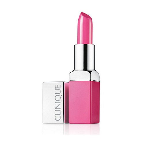 „Clinique Pop“ lūpų dažai + pagrindas 02 „Bare Pop“, 3,9 gramai