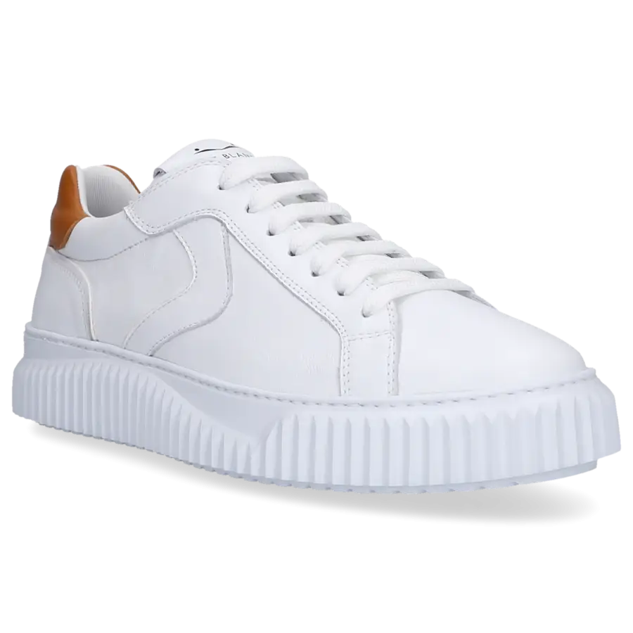 VOILE BLANCHE - Sneaker low LIPARI Veloursleder - weiß