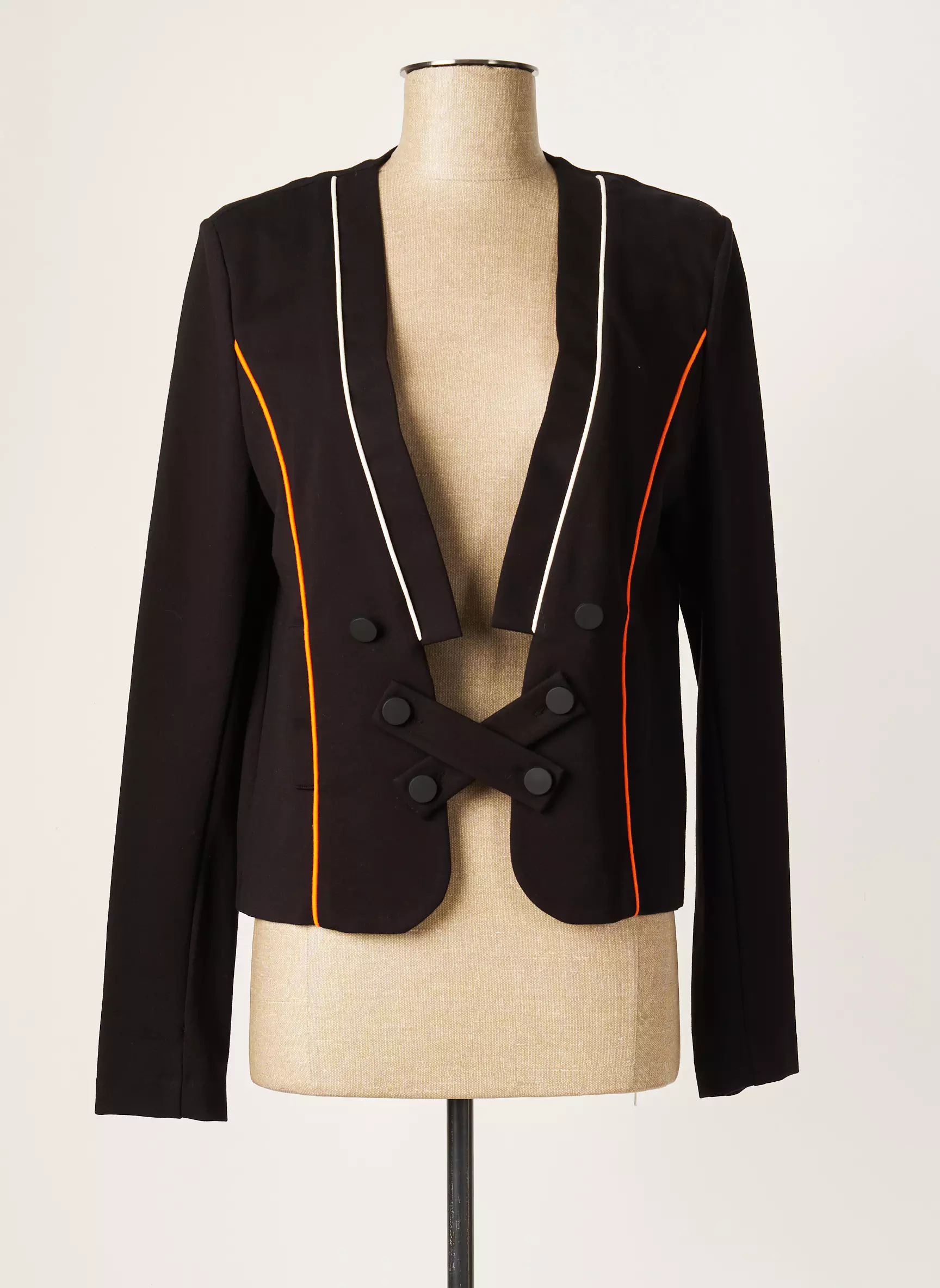 Et Compagnie Vestecasual Femme couleur noir