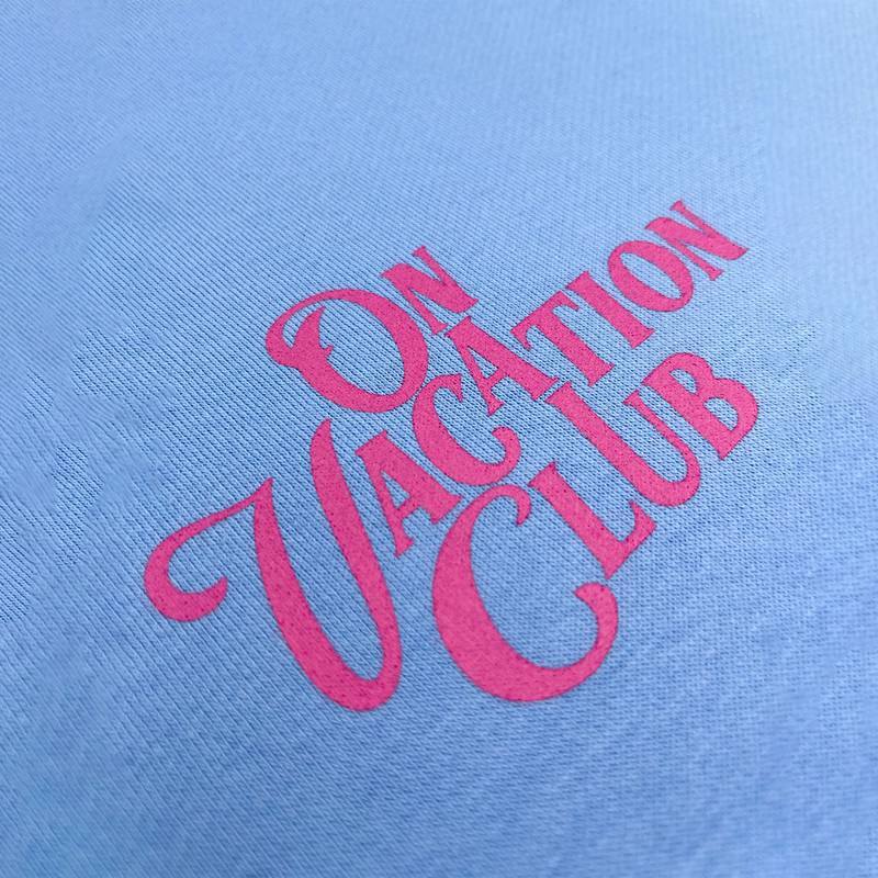 ON VACATION Calligraphy Hoodie