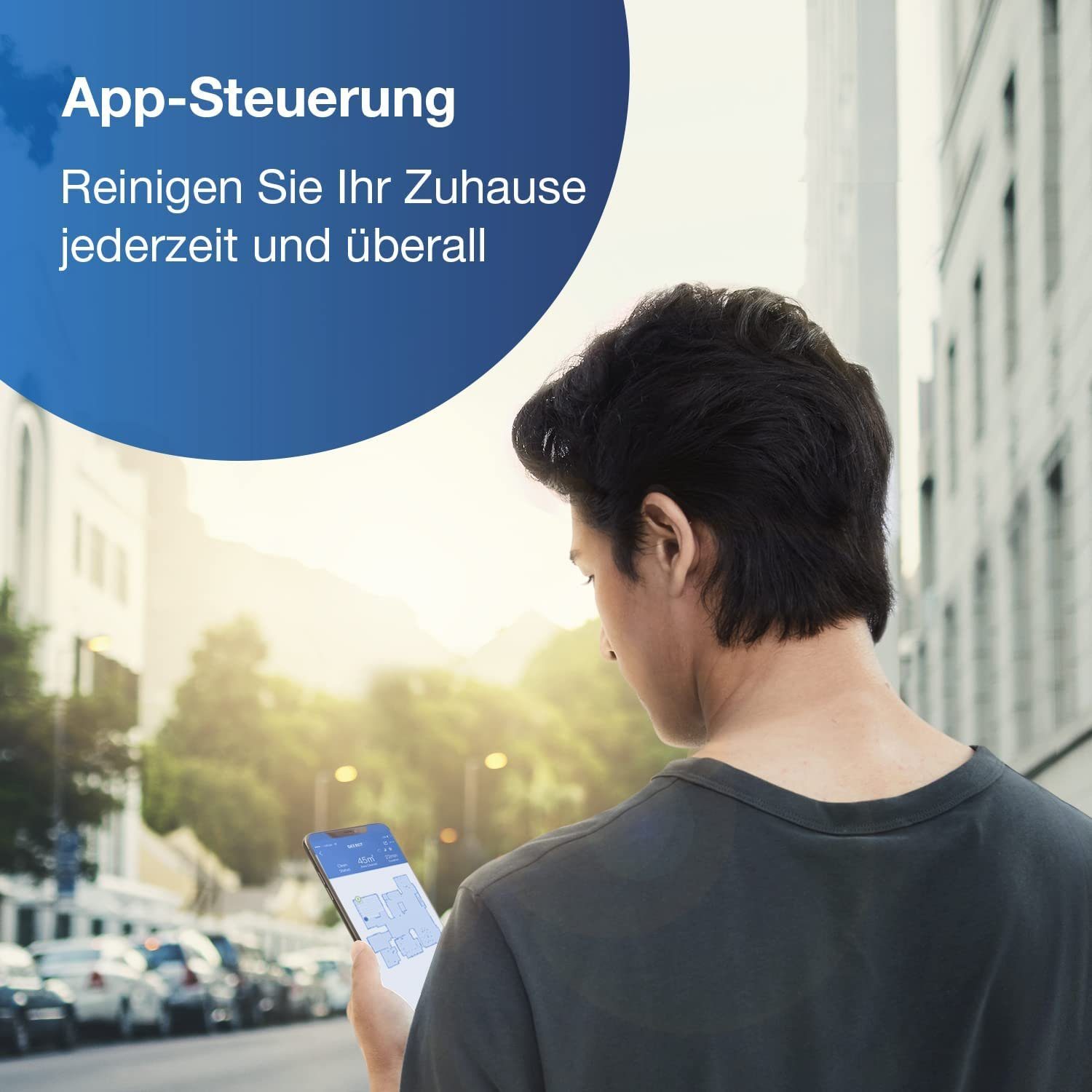 ECOVACS Nass-Trocken-Saugroboter DEEBOT N8, 40,00 W, mit Wischfunktion