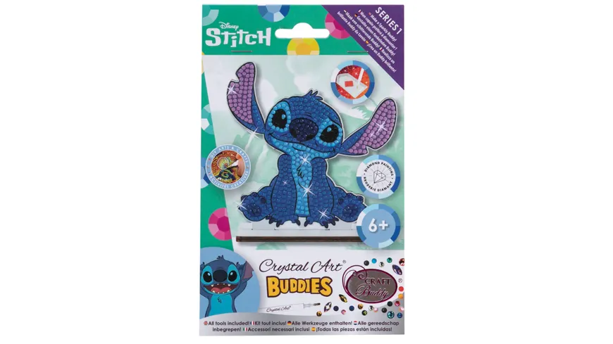 Craft Buddy - Craft Buddy - Crystal Art Diamond Painting Card Kit 
