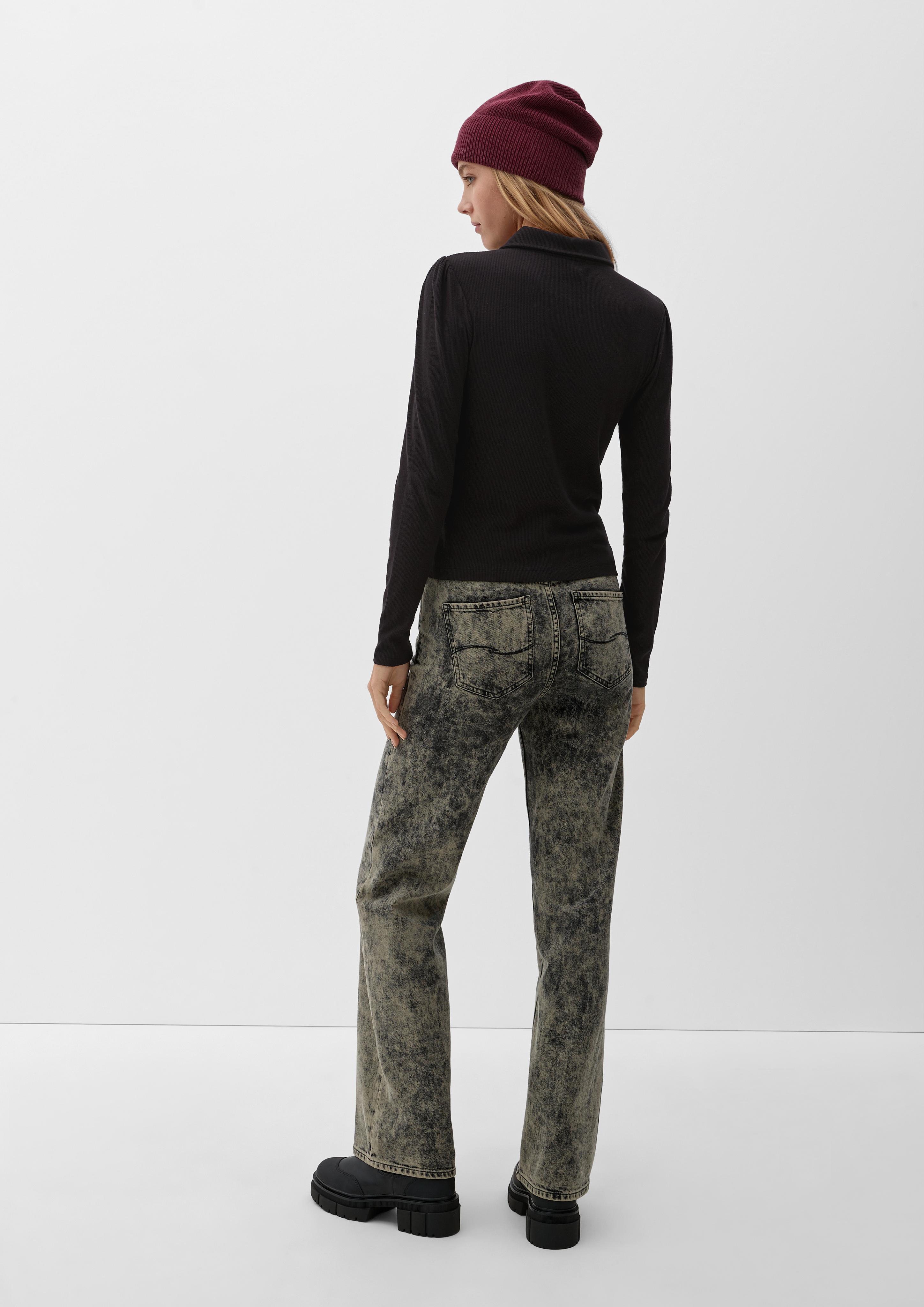 Zippweste mit Rippstruktur  2126053-9999