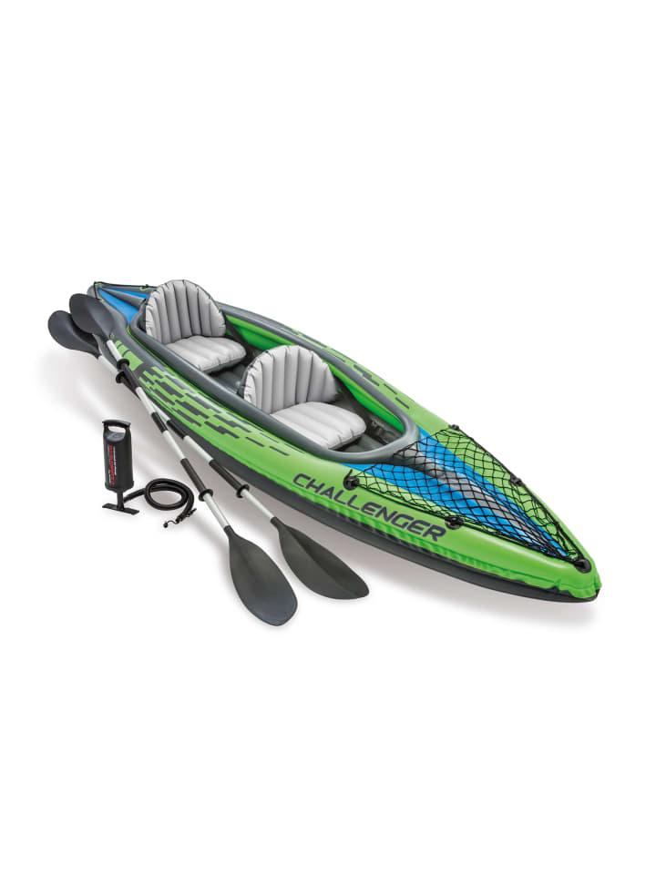 Intex Kajak - Challenger K2 (grün, 351x76x38cm) in grün günstig kaufen onesize
