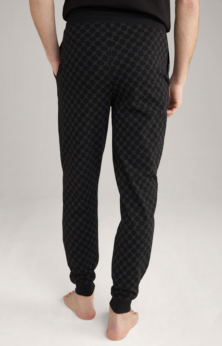 Loungewear Hose in Schwarz