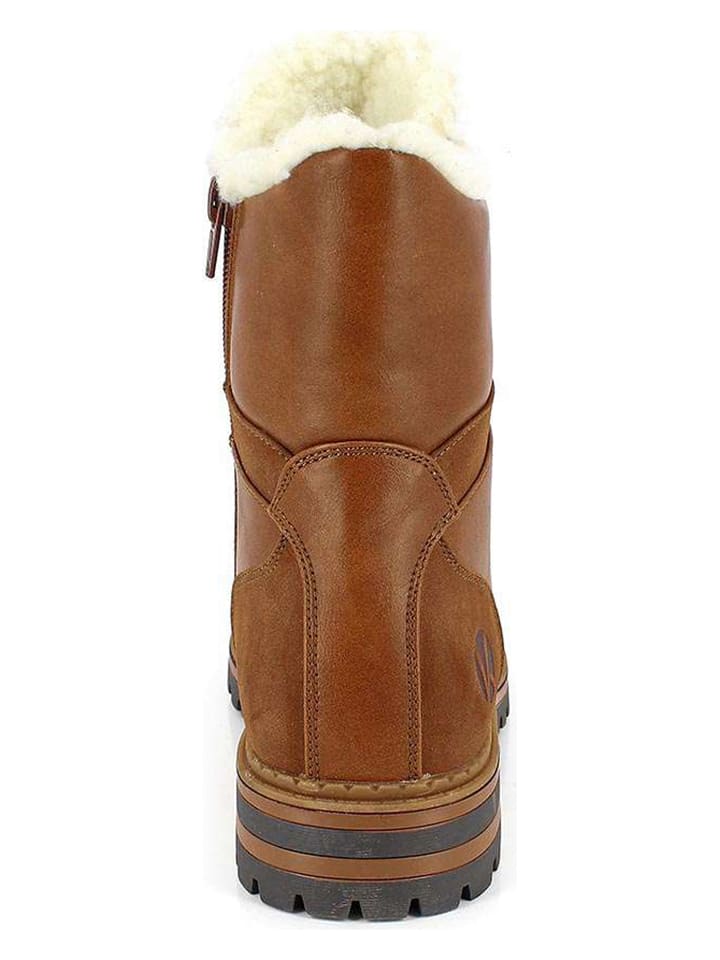 Kimberfeel Winterboots  in Camel günstig kaufen