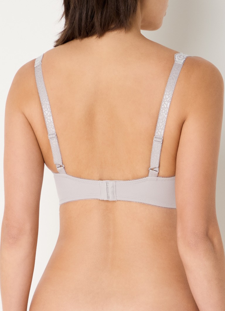 Triumph Amourette padded bra with lace overlay