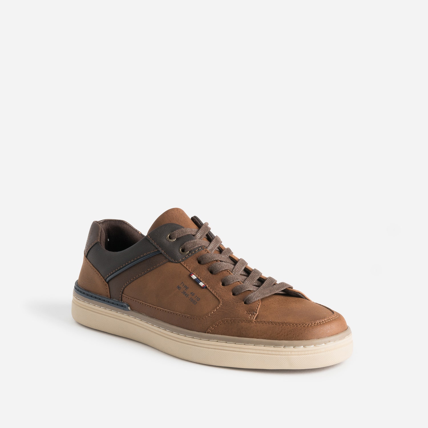 Tennis cognac et marron