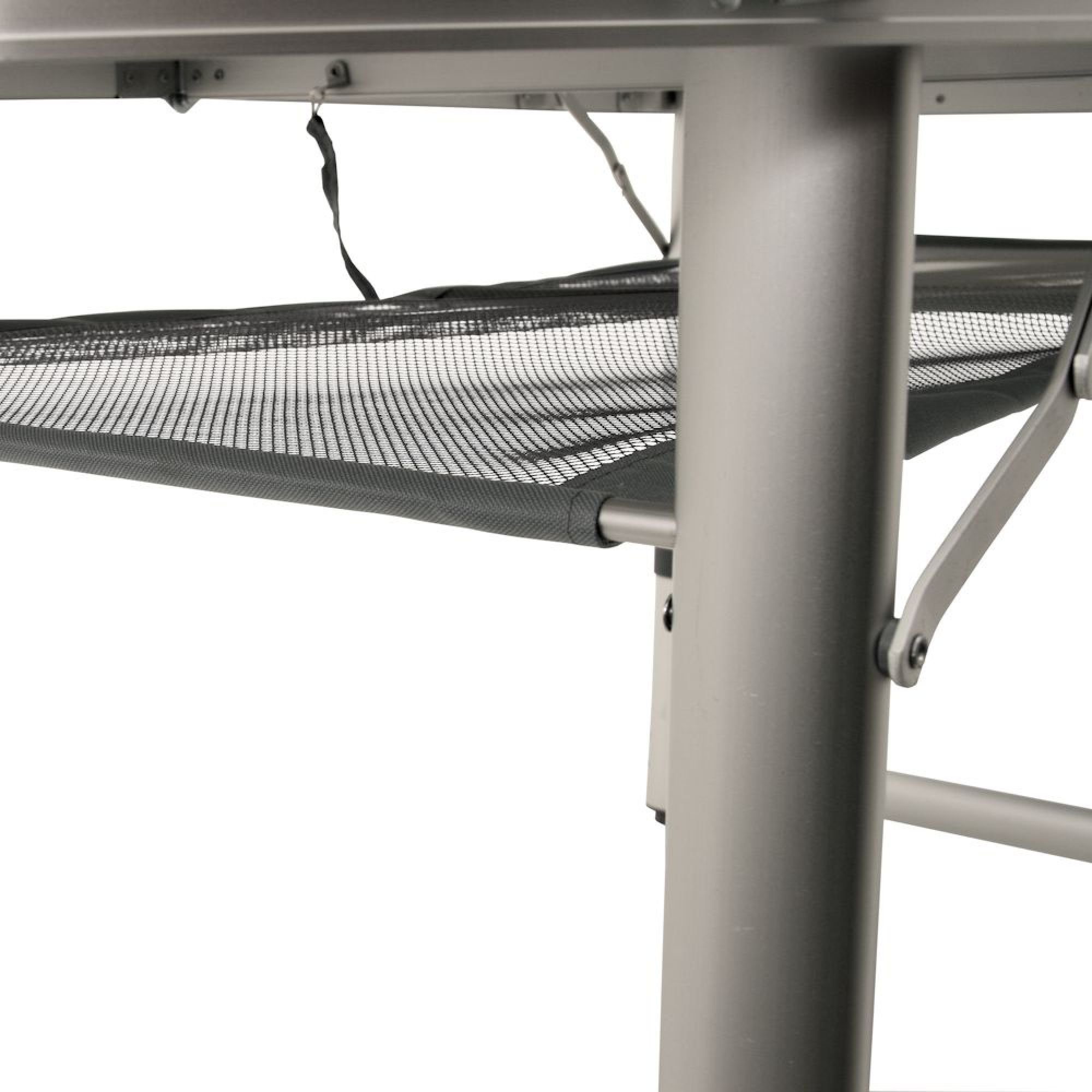 CampFeuer Campingtisch für 6 Personen, 150 x 80 cm, faltbar, höhenverstellbar