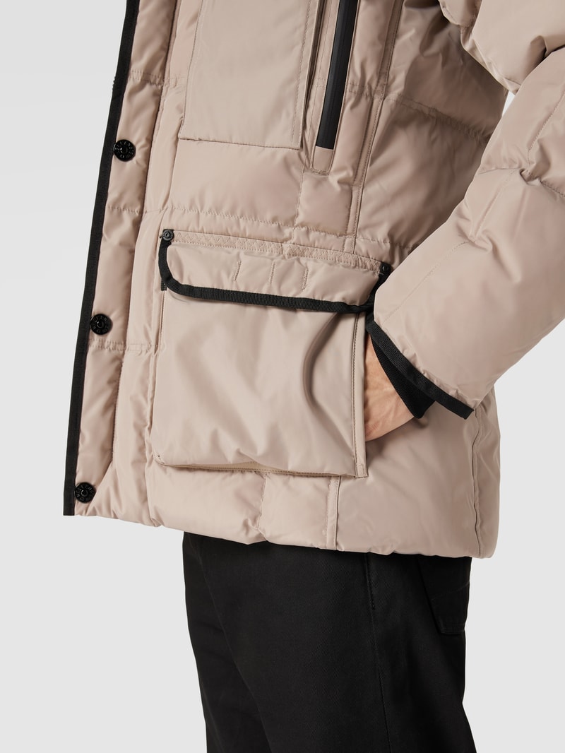 Funktionsjacke mit abnehmbarer Kapuze Modell 'MARVELLOUS' in sand
