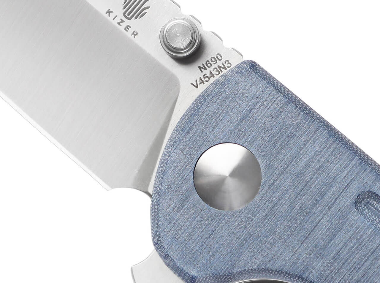 Justice Micarta Blue