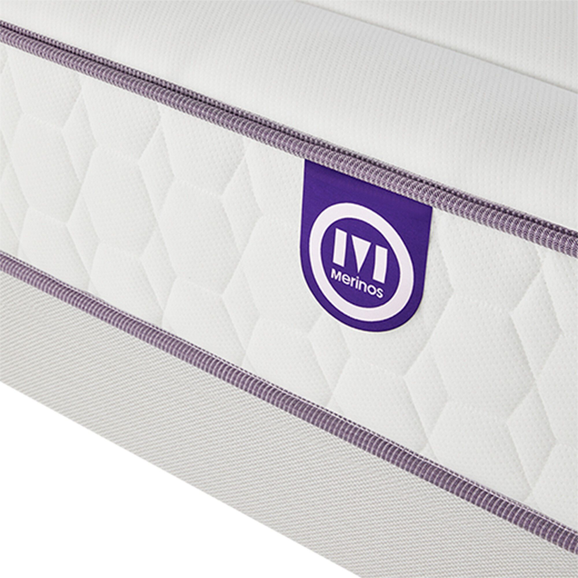 Matelas 651 ressorts + latex Mérinos 24 cm confort ferme
