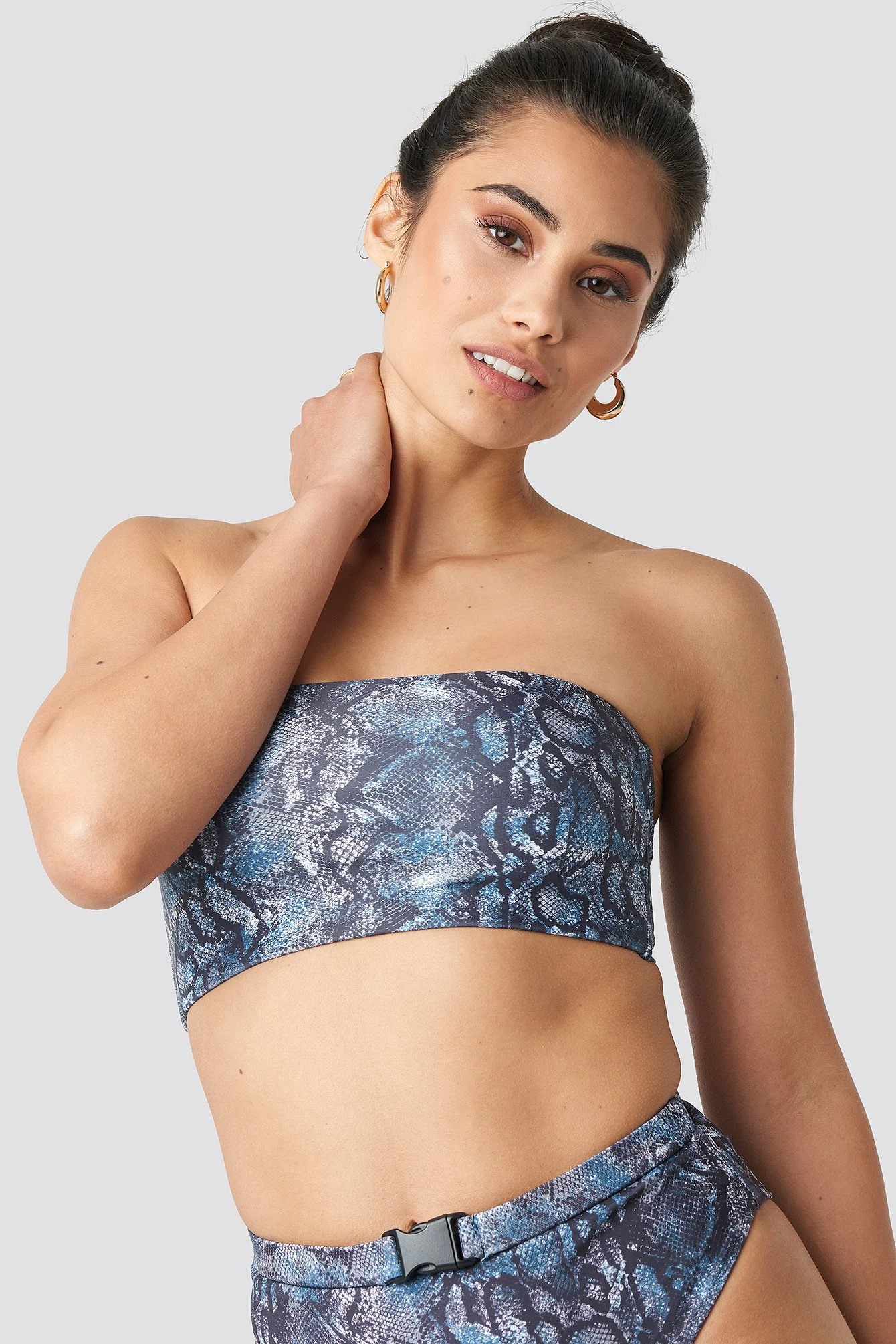Wide Bandeau Bikini Top