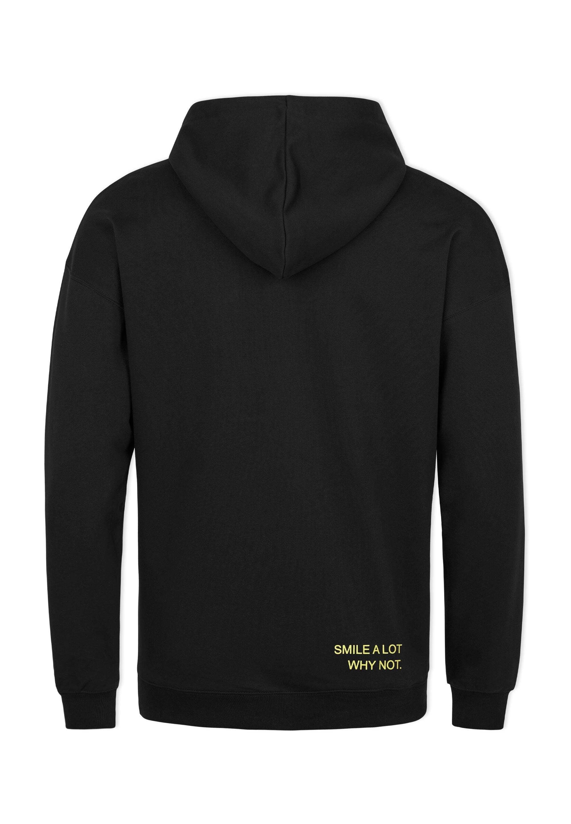 SNOCKS Kapuzenpullover aus 100% Bio-Baumwolle, aus SMILEY X SNOCKS Collection