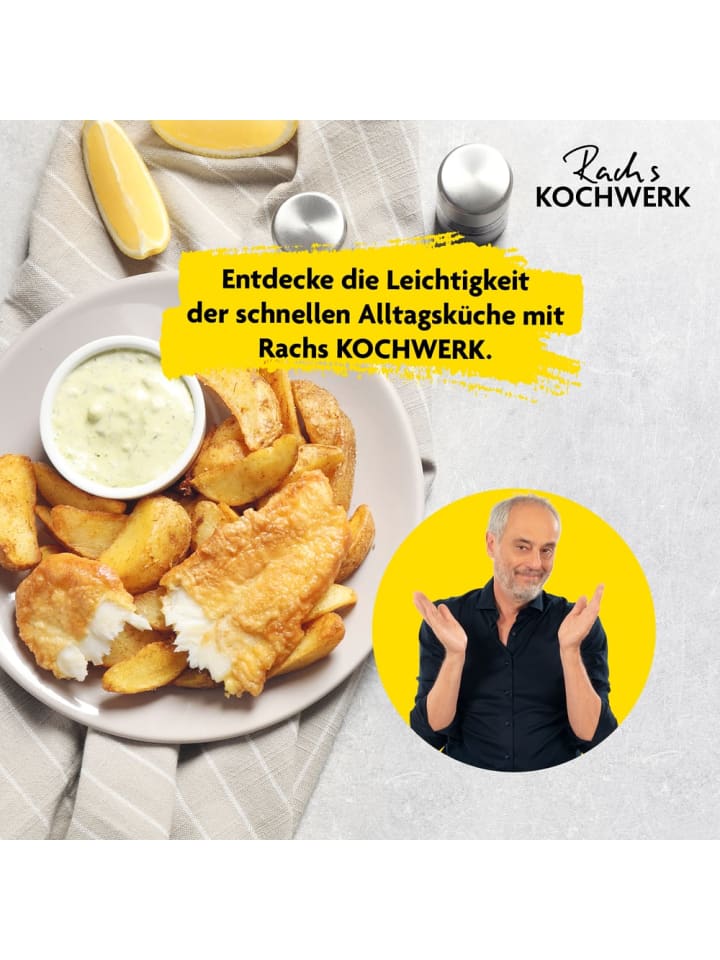 MAXXMEE Rachs KOCHWERK Heißluft-Fritteuse Digital 4l mit Erinnerungsfunktion - schwarz günstig kaufen onesize