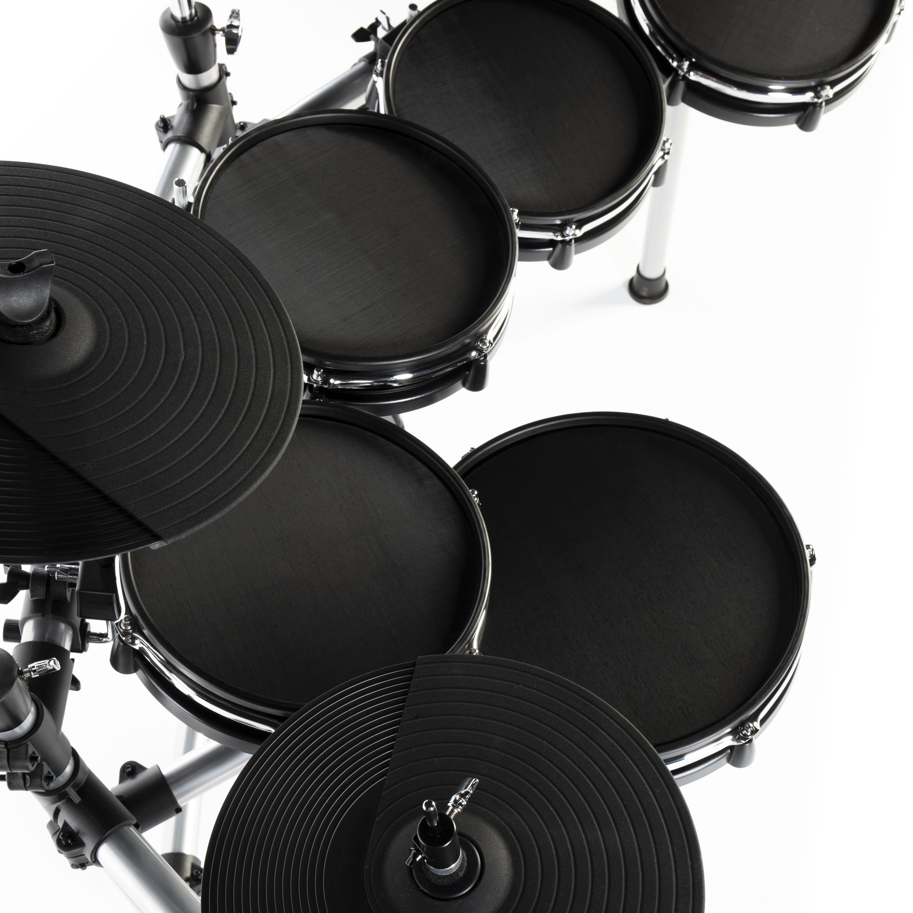 FAME E-Drum, DD-ONE Pro XT E-Drum Set, Elektronisches Schlagzeug-Set mit echter Hi