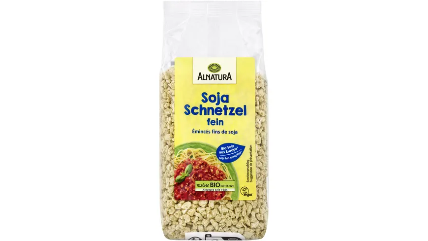 Alnatura Bio Sojaschnetzel, fein 150 g