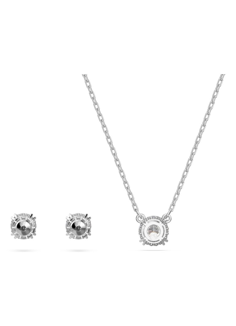 Σετ κολιέ και σκουλαρίκια με κρύσταλλα Swarovski Constella