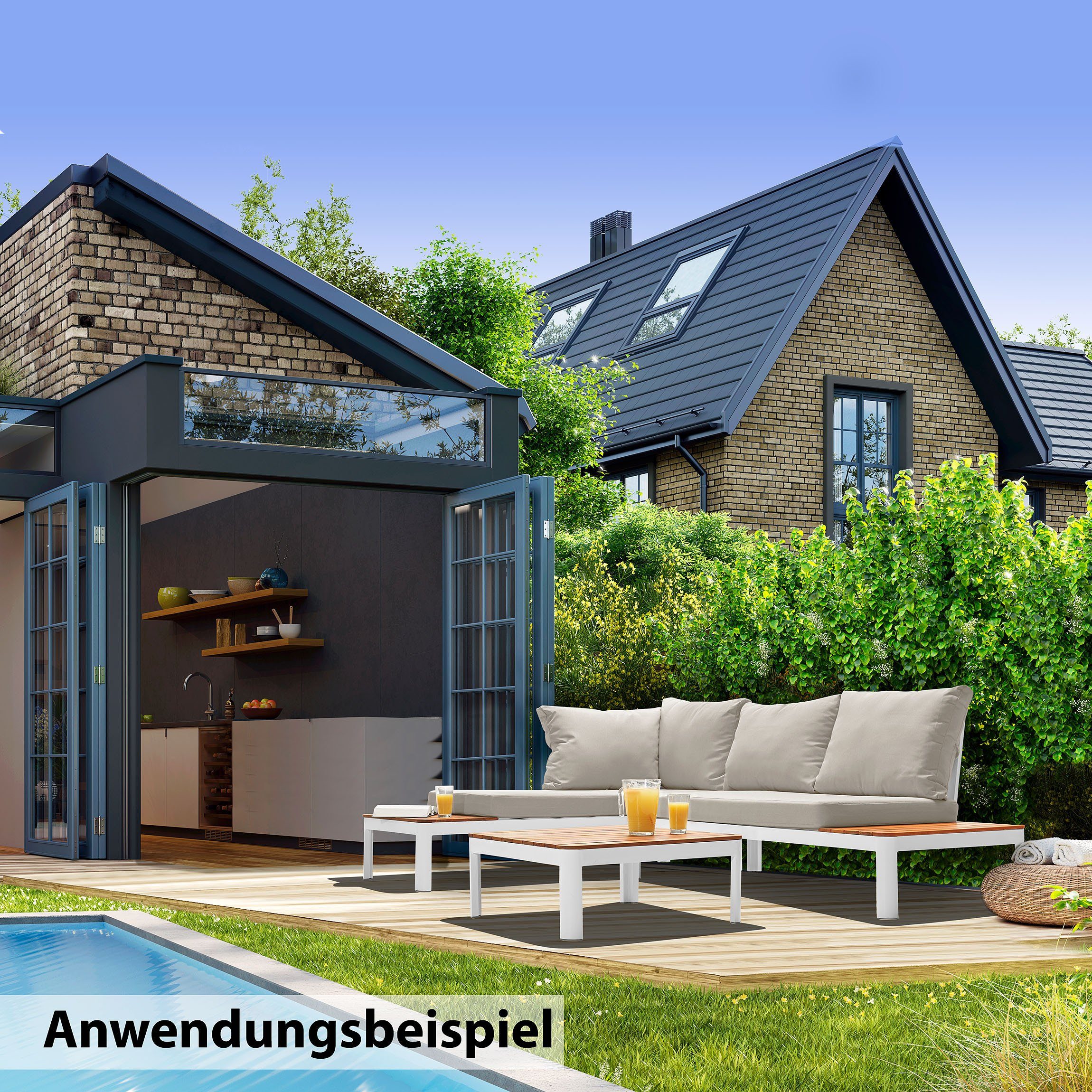 Gartenfreude Gartenlounge-Set Lounges