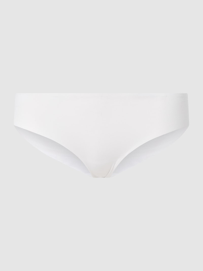 Brazilian mit Stretch-Anteil - nahtlos Modell Invisible Cotton in weiß