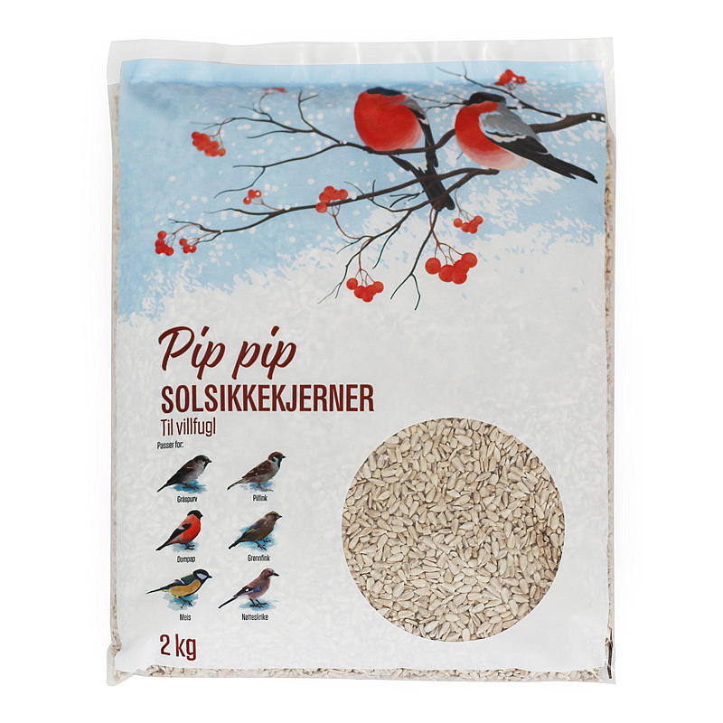 Pip-pip Solsikkekjerner 2 kg