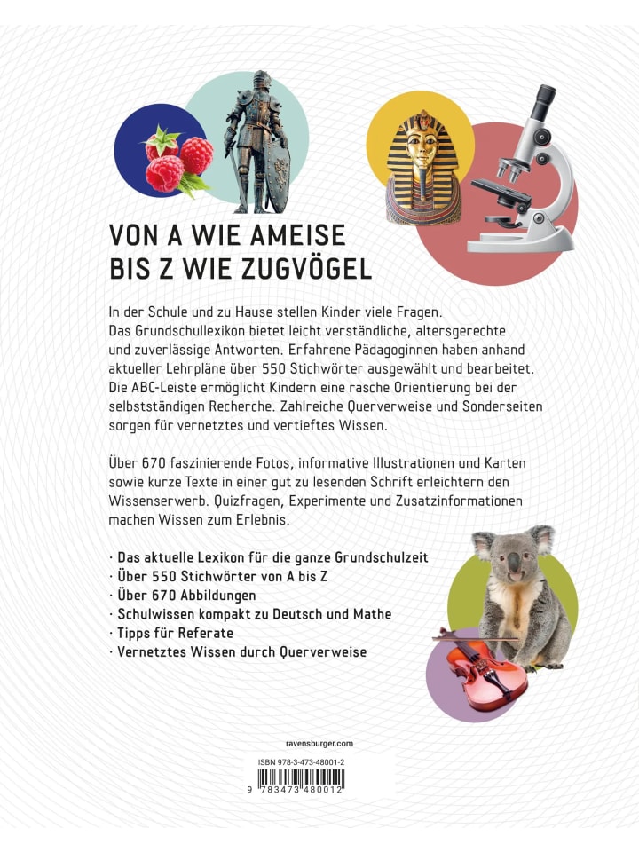 Ravensburger Ravensburger Lexika - Das Ravensburger Grundschullexikon von A bis Z günstig kaufen onesize