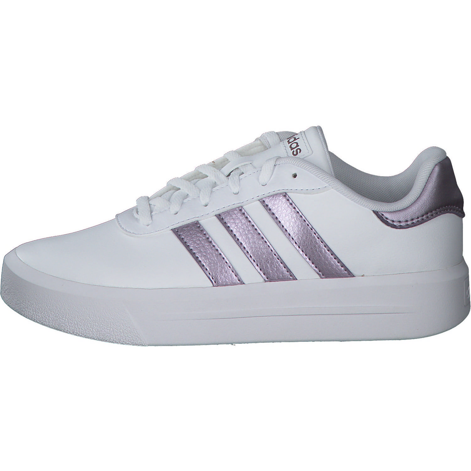 Adidas Core Court Platform, Sneakers Low, Damen, white berry metallic