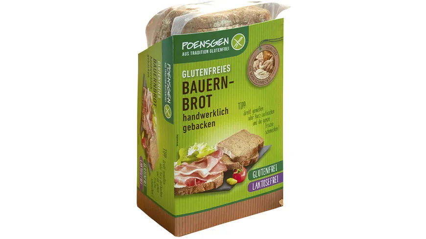 Poensgen Bauernbrot Glutenfrei 400 g