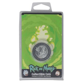 Rick & Morty Sammelmünze Limited Edition
