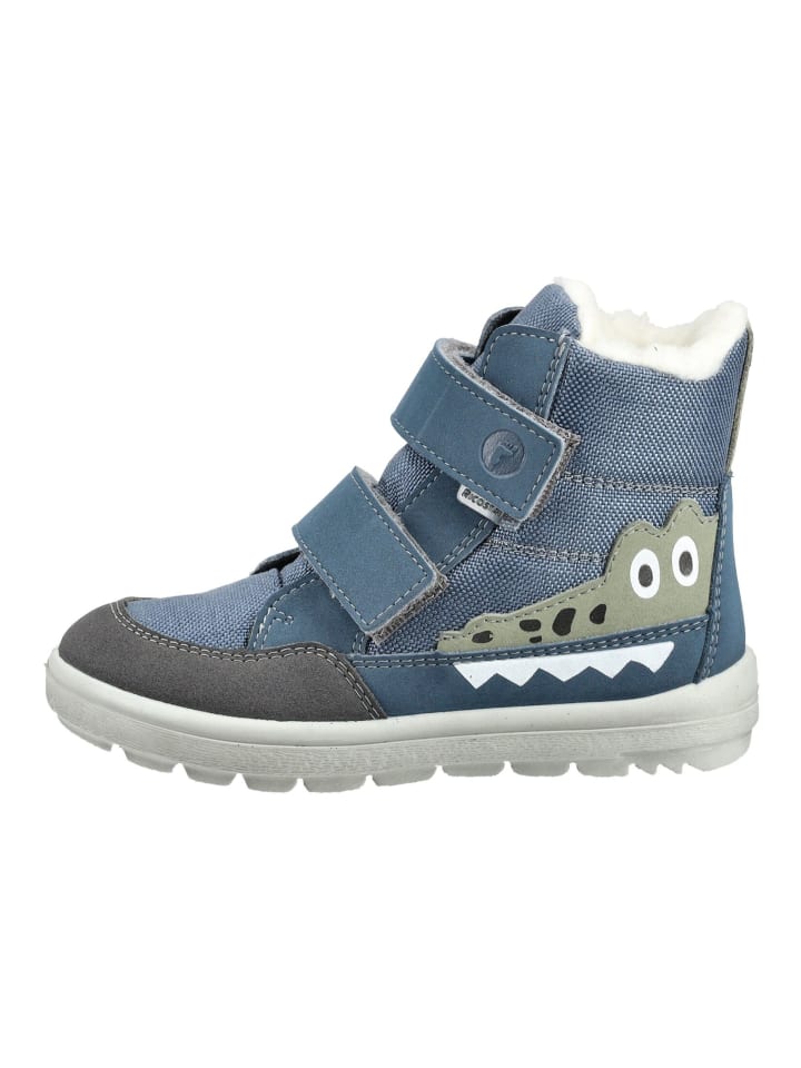Ricosta Stiefelette in Blau/Grau günstig kaufen