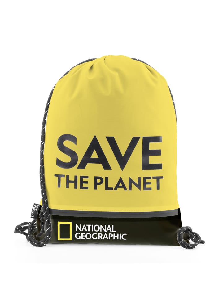 National Geographic Turnbeutel Saturn in Gelb günstig kaufen onesize