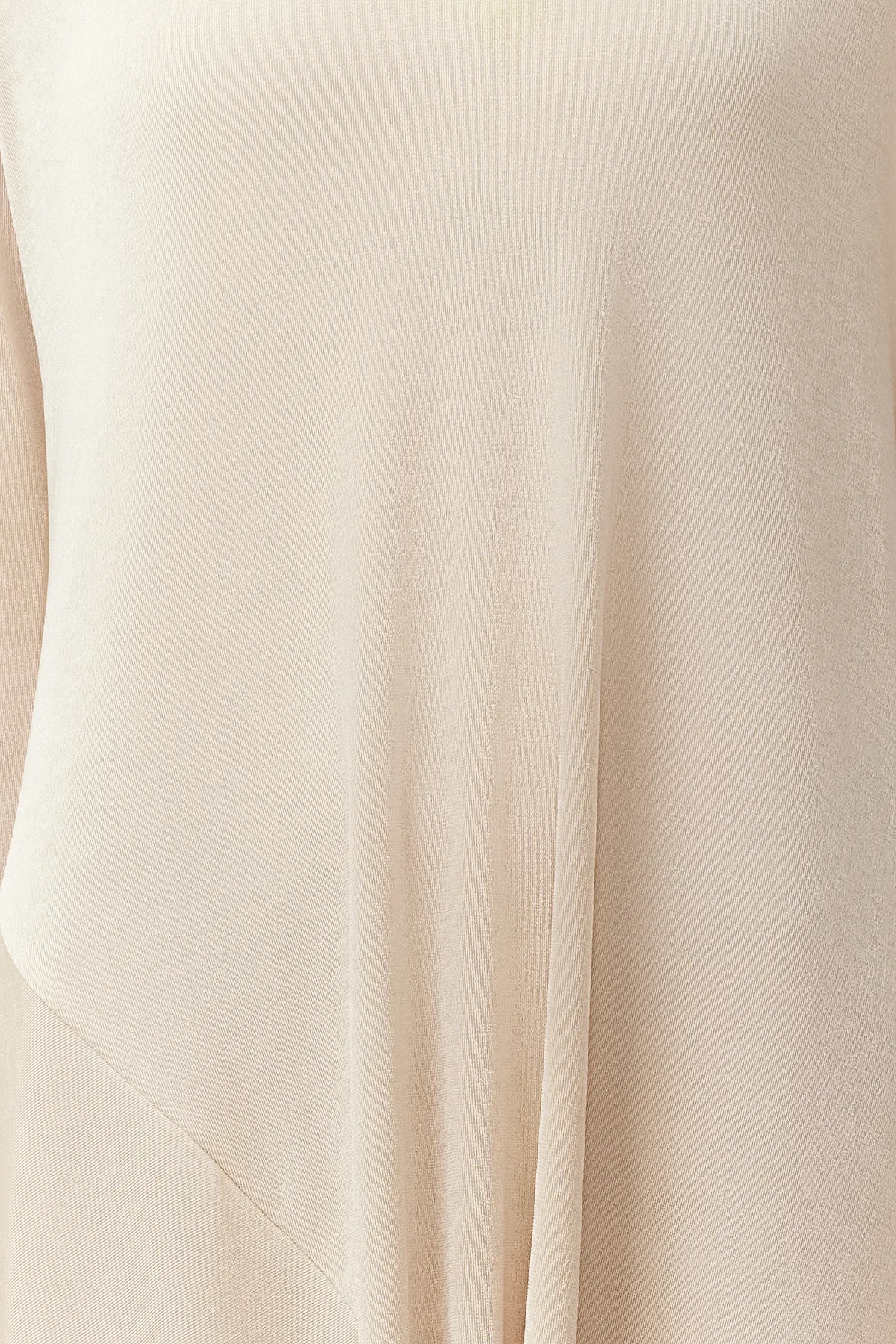 Trendyol Modest  Stilvolles gestricktes Kaftan-Kleid in Stein TCTSS24EB00037