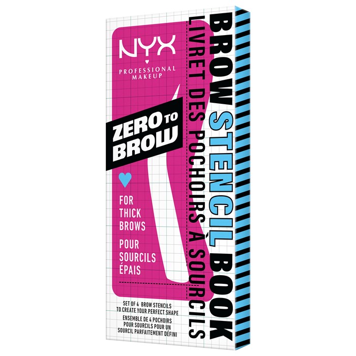 Zero To Brow Stencil Thick Brow