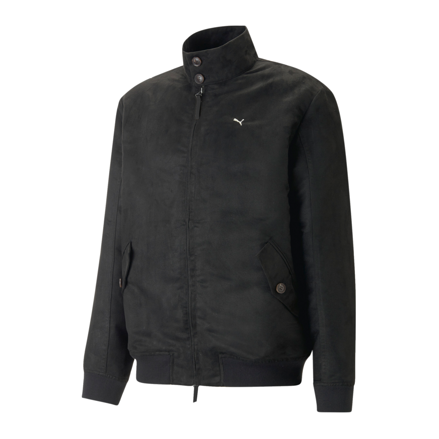 PUMA MMQ FAST GREEN Harrington Jacke Schwarz F01