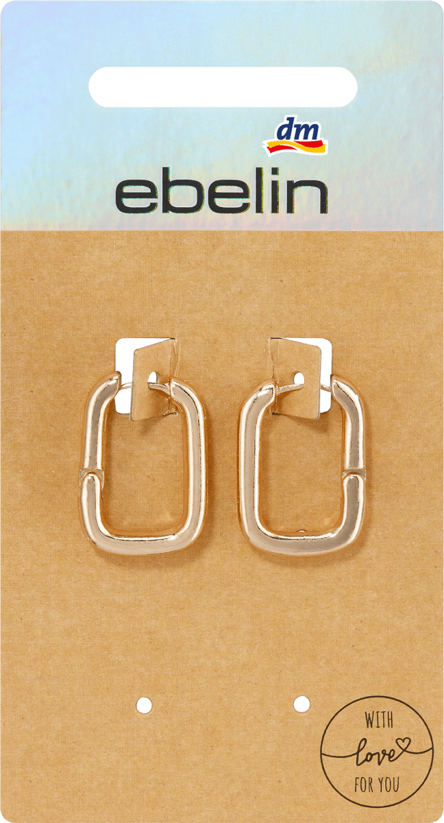 Creolen Gold-Optik, 2 St