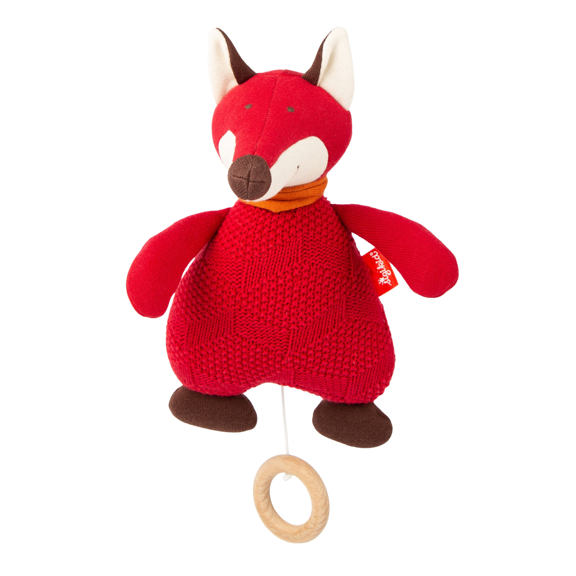 Baby Strick-Spieluhr Fuchs