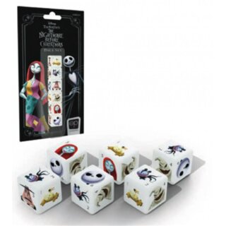 Disney Tim Burton's The Nightmare Before Christmas Dice Set (6)