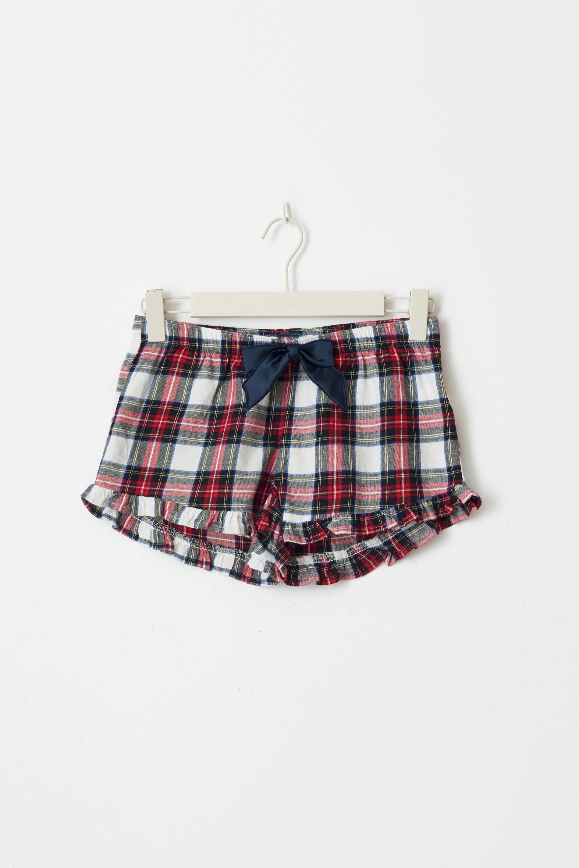 Y flannel pj shorts