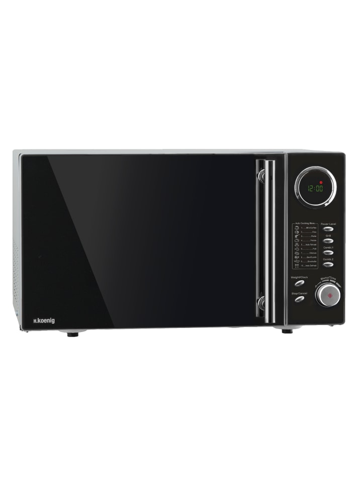 HKoenig Mikrowelle mit Grill VIO9  in Silber günstig kaufen onesize