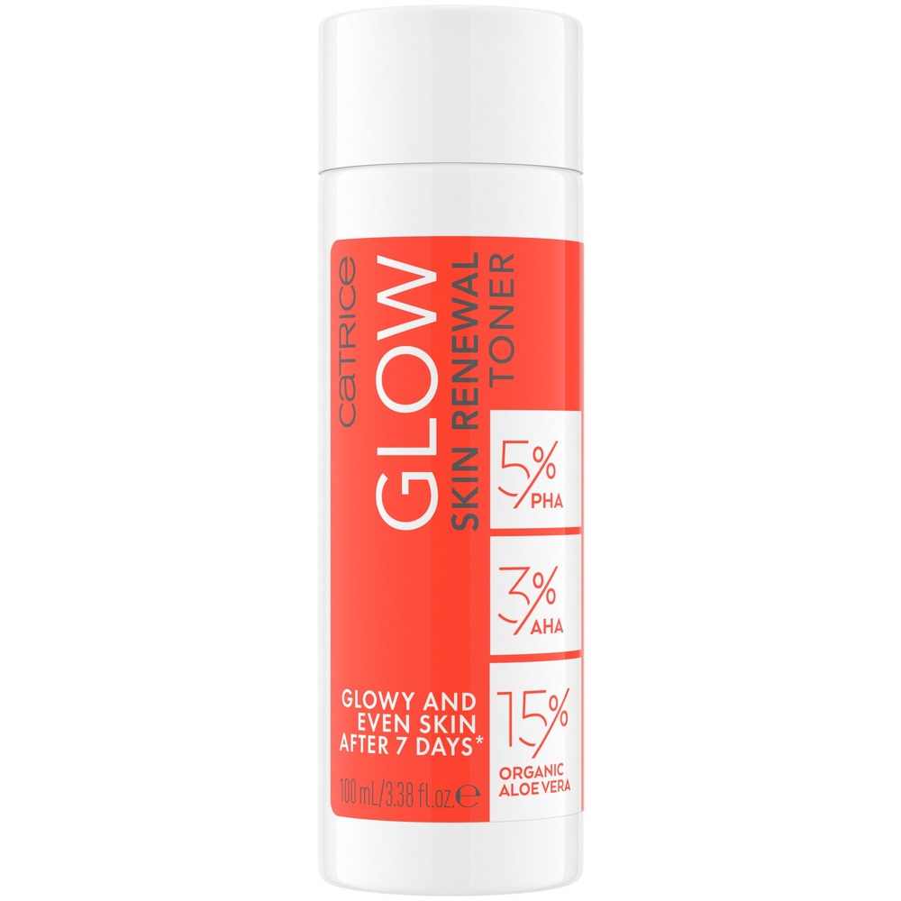 catrice Glow Skin Renewal Toner lotion tonique régénérante Sérum Visage