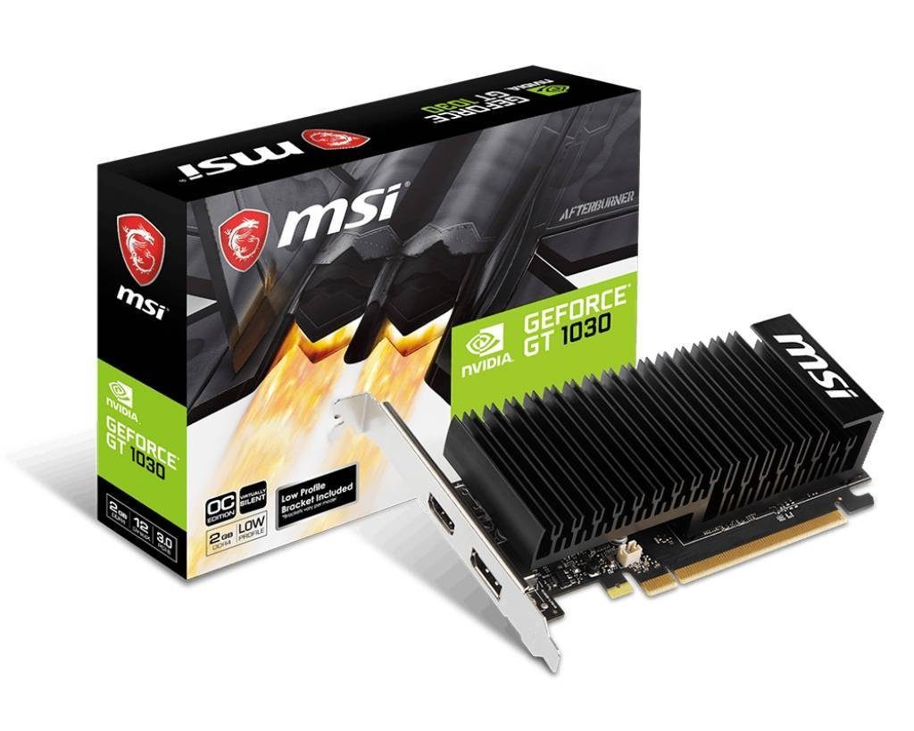 MSI MSI GeForce GT 1030 2GHD4 LP OC 2GB Grafikkarte