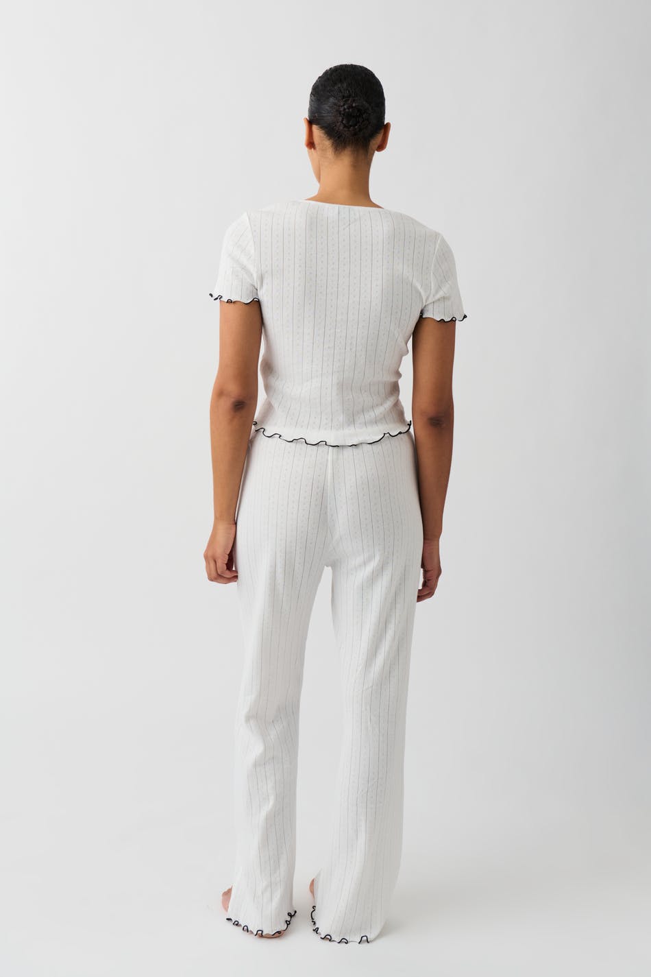 Pointelle pyjamas trousers