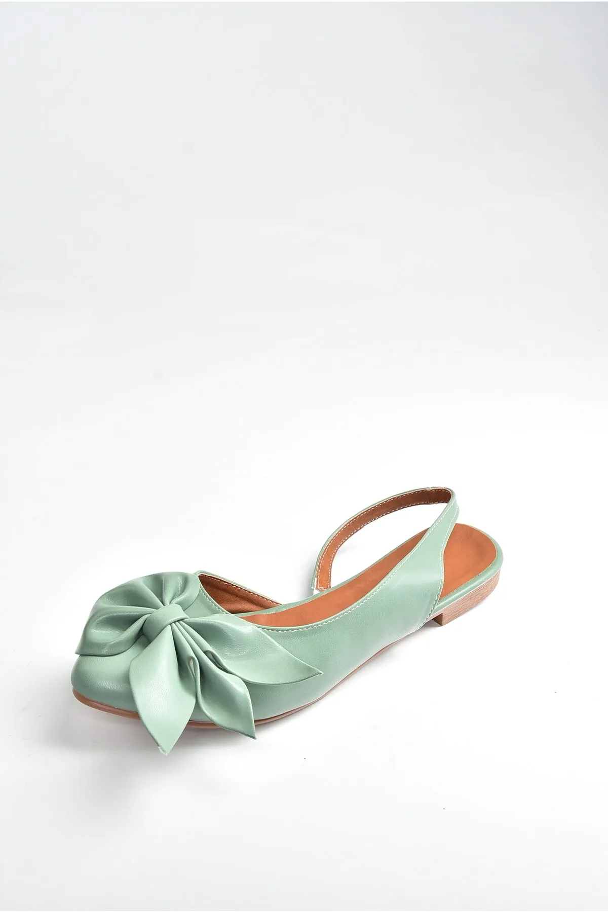 Fox Shoes  Ballerinas mit grünen Schleifendetails für Damen H726809009