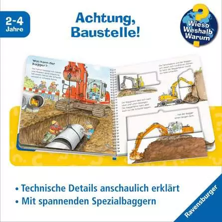 Ravensburger Wieso? Weshalb? Warum? junior, Band 38: Der Bagger