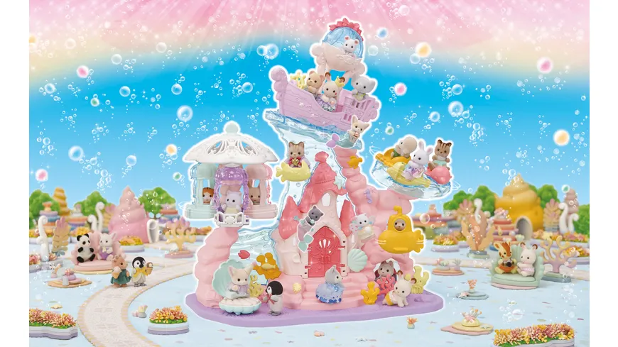Sylvanian Families - Baby Meerjungfrauen Schloss