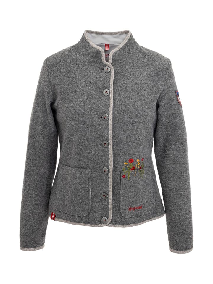 Almgwand Jacke JOCHKOEPFL in grau günstig kaufen