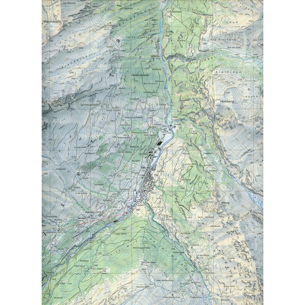 Swisstopo 1 : 25 000 Vals - Wanderkarte