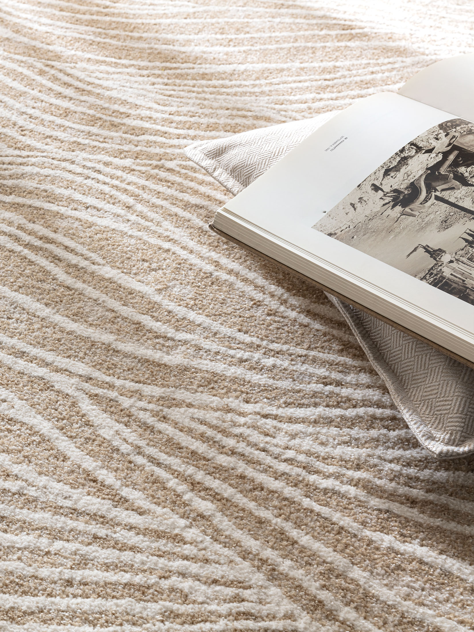 Torsmo Moderner Teppich, Beige